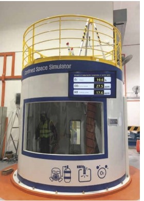 ⓒConfined Space Trainingsmodul 제한된 공간 영역