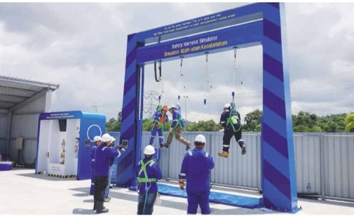 ⓒTrainingsmodul Absturzsicherung충돌 방지 훈련 모듈