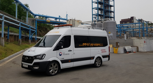 ⓒ양자전이 질량분석기·실시간 연속 측정장비 탑재 차량 이미지