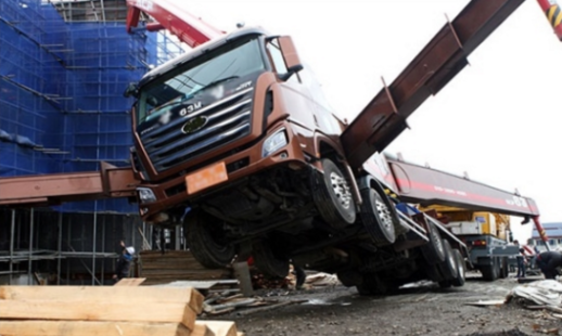 ⓒ사진출처: 에스엠안전연구원 블로그 캡처이미지/펌프카 전도사고