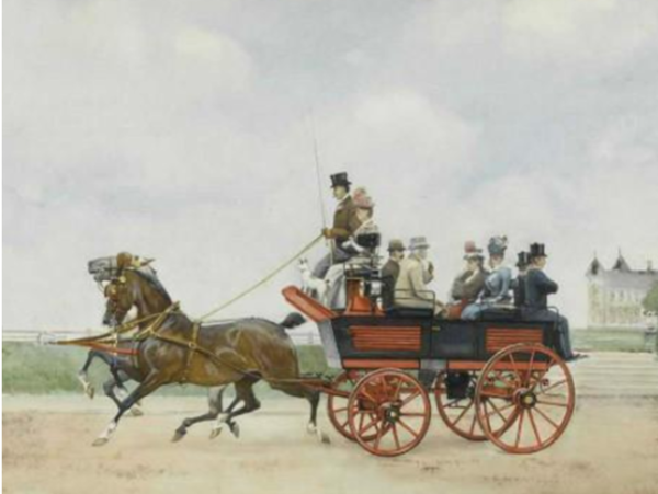 ⓒ마차의 운전석(우측)