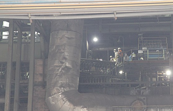 ⓒ2014년 LS니꼬동제련 온산제련소 제 2제련공장 수증기폭발사고/사진출처- 울산을주경찰서