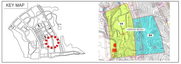 건설자동화 시범사업구간 5-1생활권          출처 : 국토교통부 