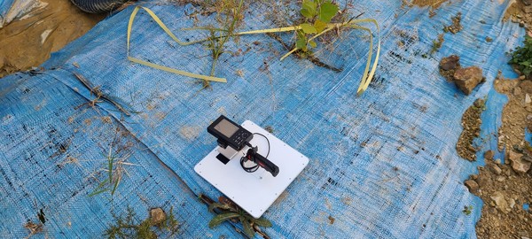 ⓒ변조기를 추적하는 수신기 /사진- 건설현장 안전관리자 제보