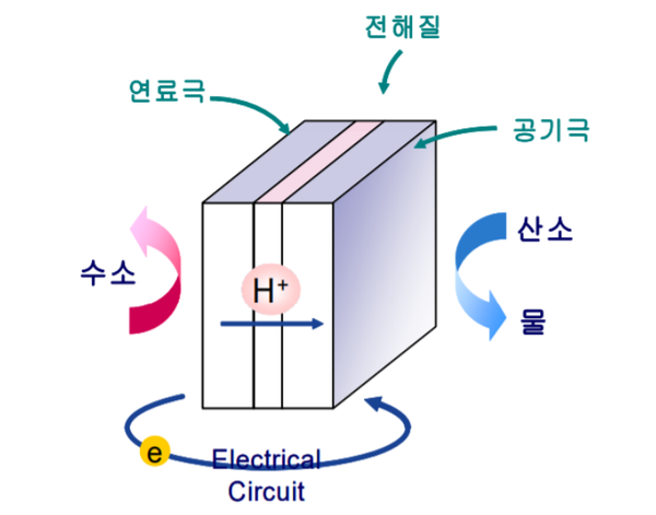 ⓒ연료전지의 기본구조