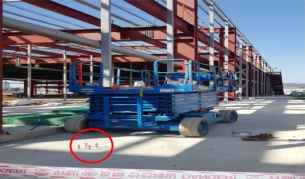 ⓒ출처-생명안전연구소 블로그에 게재된 사고현장 모습