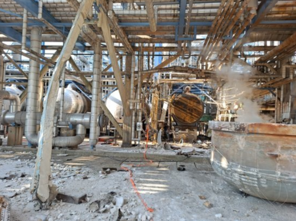 ⓒ지난 2월 11일 오전 여수 여천NCC 공장서 폭발 사고사 발생해 작업자 3명 사망하는 중대재해가 발생했다/ 사진- 소방청