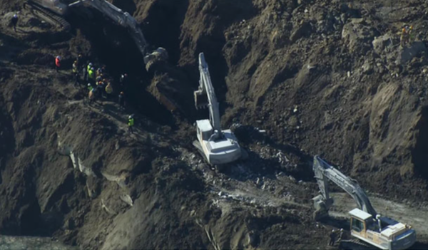 ⓒ삼표산업 채석장 붕괴사고 현장모습/출처-KBS NEWS