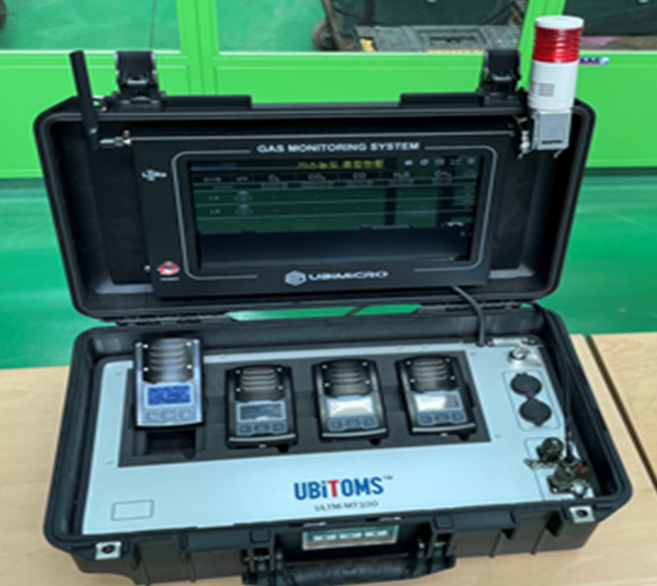 ⓒ안전제품 품평회 대상 수상 (주)유비마이크로의 복합 가스감지기(출처:안전보건공단)