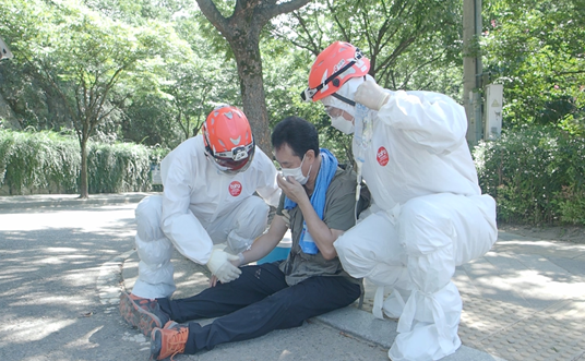 ⓒ폭염 관련 구급 활동 사진(출처:소방청)