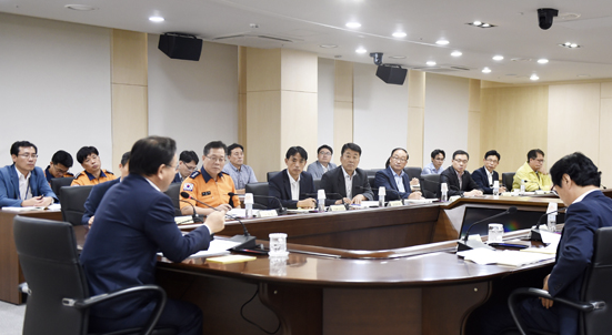 ⓒ추석 연휴 안전관리대책 회의 모습(출처:행정안전부)