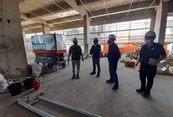 ⓒ태풍 ‘힌남노’ 피해 현장 확인 및 건설현장 안전점검 모습/사진-대전고용노동청