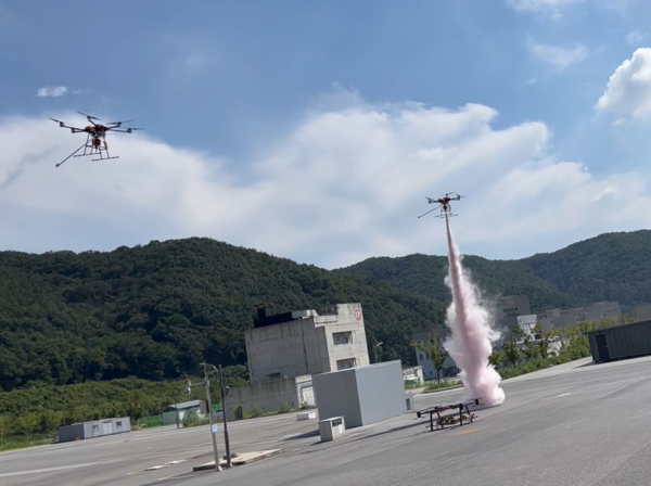 ⓒ실증 평가 진행모습(출처:소방청)