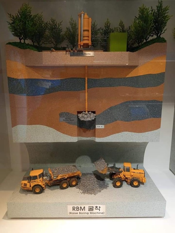 순서1. RMR 굴착 조형 (필자)