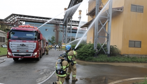 ⓒ 포스코 포항제철소 훈련모습(본 기사 내용과는 무관)