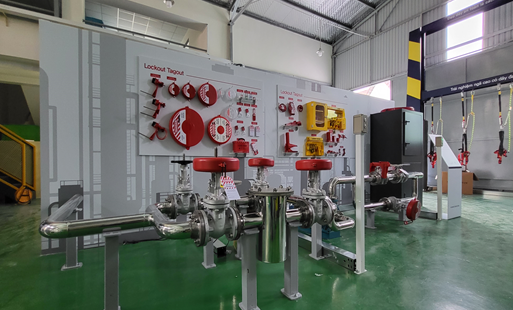 ⓒ호치민 안전보건교육센터 모습(출처:안전보건공단)