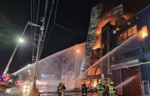 ⓒ인천 인쇄공장 화재(출처:인천소방서)