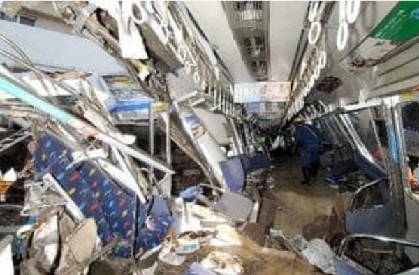 ⓒ사고당시 2호 차량 내부 모습/출처- 나무위키