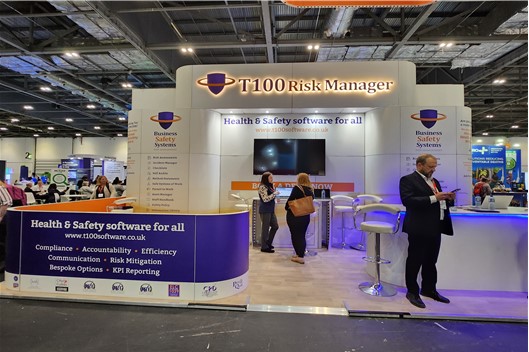 ⓒ2023 SAFETY & HEALTH EXPO에 참가한 한 기업의 부스 전경/사진- 지에스아이엘