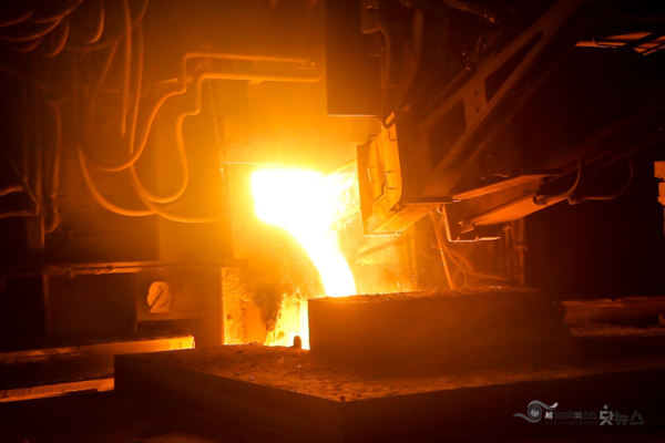 ⓒ주물작업을 위한 용광로