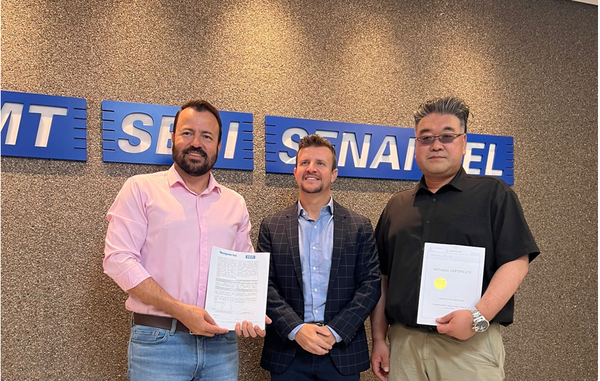 ⓒ영우산업이 브라질 SESI와 농업관련 안전체험시설 설립 계약을 체결했다/사진-(주)영우산업 제공