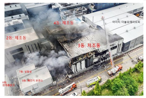ⓒ 아리셀 화재 현장 모습