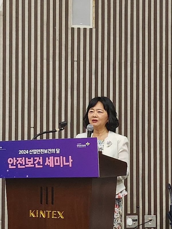ⓒ한보총 정혜선 회장/사진- 세이프티퍼스트닷뉴스