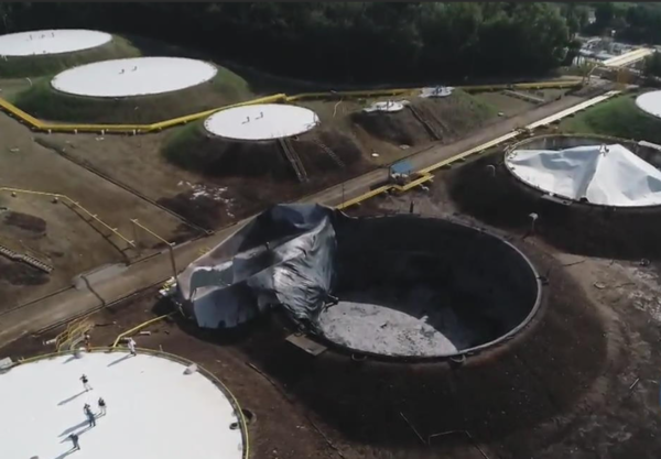 ⓒ화재 17시간만에 완진된 고양 저유소 화재현장/출처- KBS 뉴스