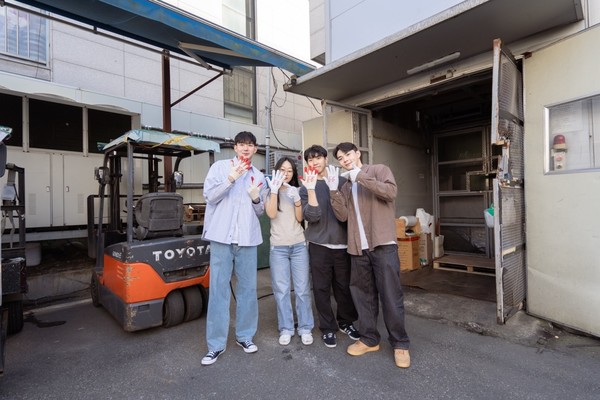 ⓒ왼쪽부터 손도윤(28), 김수연(21), 정성채(25), 이희창(26) 학생의 모습/손도윤 제공