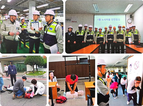 ⓒ중견·중소기업 부문 우수상을 수상한 린나이코리아의 안전활동 모습/자료 이미지- 한국경영자총협회