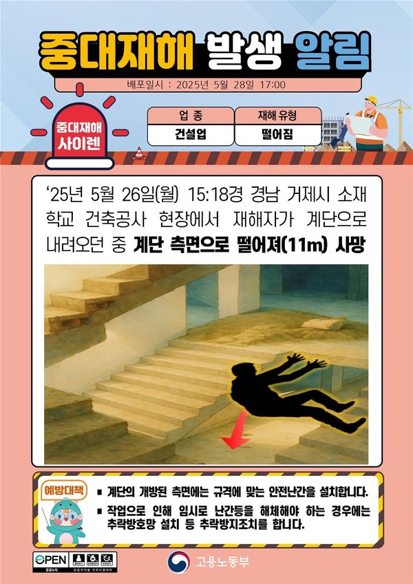 ⓒ중대재해사이렌/출처-고용노동부