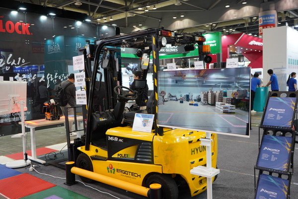 ⓒ에고테크 AI 지게차 안전시스템/ 사진- 세이프티퍼스트닷뉴스 