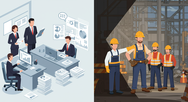 ⓒ리더의 선택이 바뀌어야 현장의 안전도 달라진다 (출처 : ImageFX)