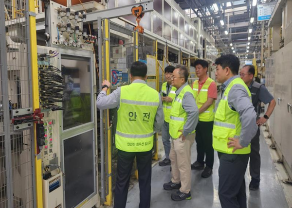 ⓒ현장점검 결과는 경영진 전체가 참여하는 안전회의체에서 논의되고, 후속 조치까지 체계적으로 관리된다./출처- 현대트랜시스